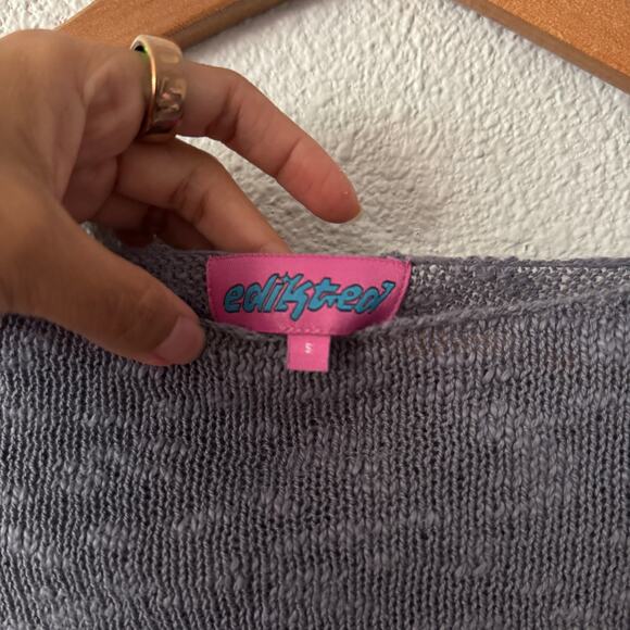 Edikted Gray Marl Sweater small - Picture 6 of 7